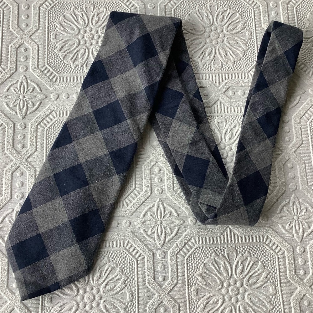 Club Monaco 100% Cotton Tie EUC